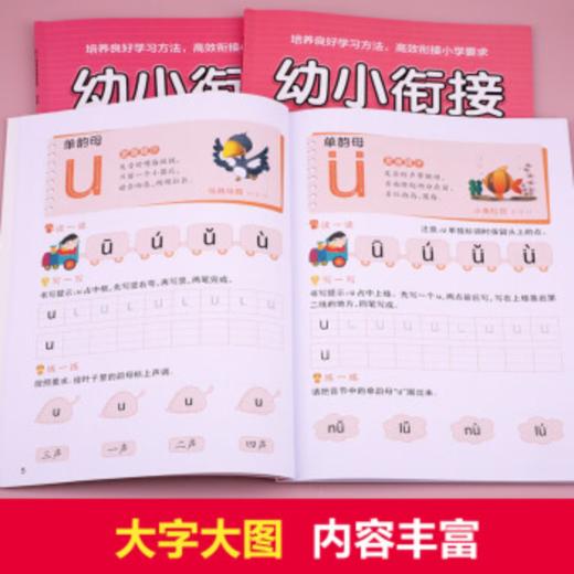 幼小衔接阶梯教程——拼音（全3册）（点读版）注：不带点读笔，支持小达人、小叶子、小蝌蚪、趣威、贝灵等点读笔 （AY） 商品图4