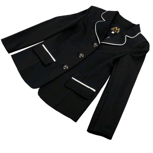 成人儿童马术西服春秋骑马服外套马术比赛服马术西服马术骑马装备障碍骑士服qf002QS 商品图0