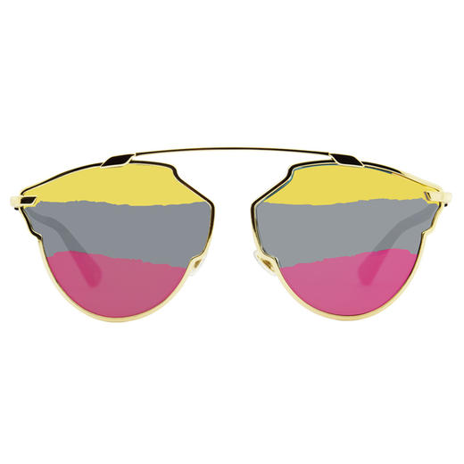 200320J5G595A 迪奥Dior 金属太阳镜 多色渐变反光墨镜DIORSOREALA 商品图1