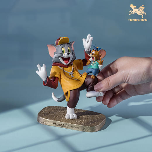 铜师傅 正版授权《猫和老鼠》AA款 限量手办 桌面铜摆件 工艺品 商品图4