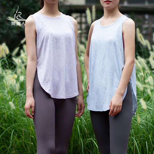 梵美人 F5069  瑜伽背心罩衫 无胸垫 商品图3