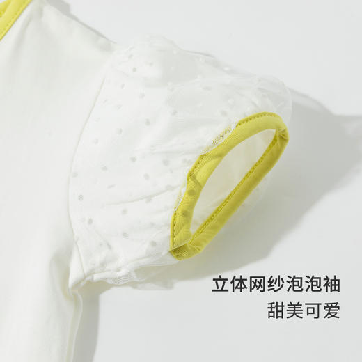 迪士尼【米妮凉感T恤防蚊裤套装】25春夏新款冰感透气短袖宽松休闲裤ZD2ET002 商品图9