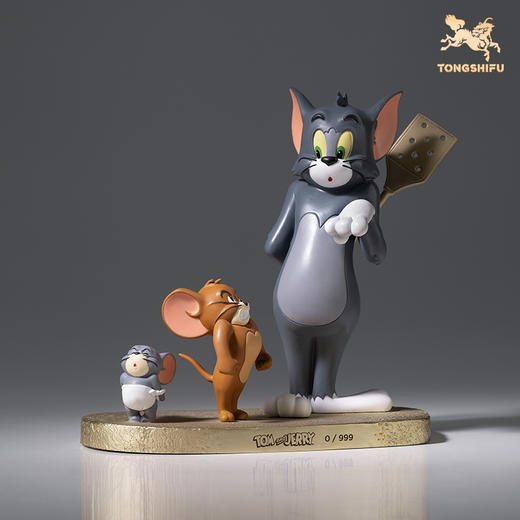 铜师傅 正版授权《猫和老鼠》X款 限量手办 桌面铜摆件 工艺品 商品图2