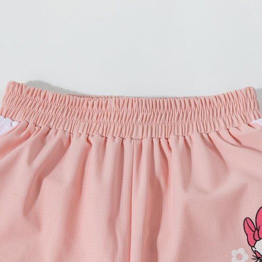 迪士尼2025春夏季新款女童黛丝印花防蚊裤宽松透气速干运动裤休闲裤ZD2EK008 商品图9