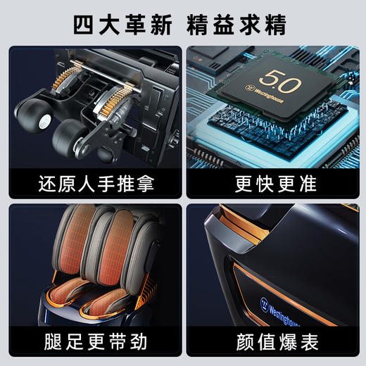 西屋（Westinghouse）全自动按摩椅家用按摩椅太空舱_S710 商品图2