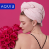 品牌直发 AQUIS Flip™Waffle 华夫格干发帽 30x74cm 海风蓝/松霜灰/柔雾粉 商品缩略图3