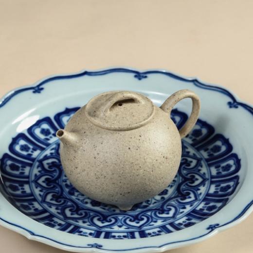 圆瓢 宜兴原矿紫砂 小品壶慢生活 泡茶壶 生活美学茶器 色泽效果细腻而丰富 商品图7