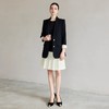 IWY/韩系风格穿搭一整套春秋季新款时尚套装黑白撞色西装连衣裙C2230+Q1296 商品缩略图2