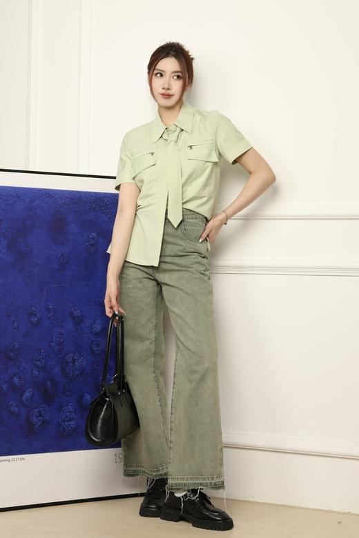 LNNNS 复古做旧水洗牛仔裤 17875 商品图2