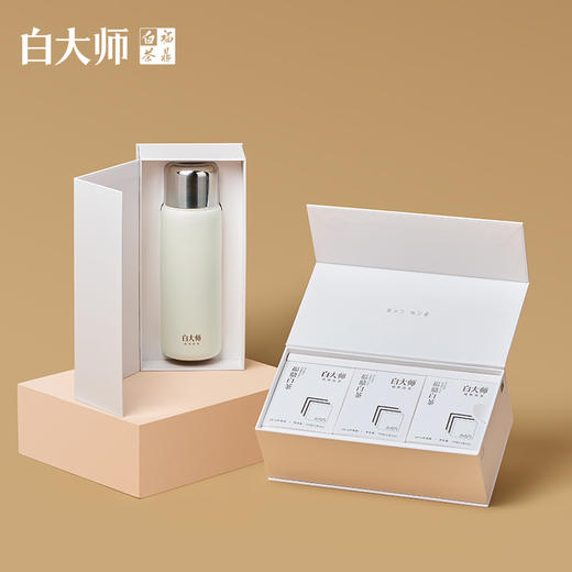 白大师闷泡杯福鼎白茶一级寿眉袋泡茶包小方片茶叶茶包60g 商品图4
