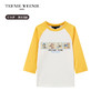 TeenieWeenie Kids小熊童装男女童凉感撞色插肩七分袖T恤TKLA256399I 商品缩略图5