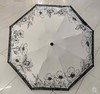 优品堂『浑然天成』五折8K抗风加大黑胶防紫外线伞 商品缩略图2