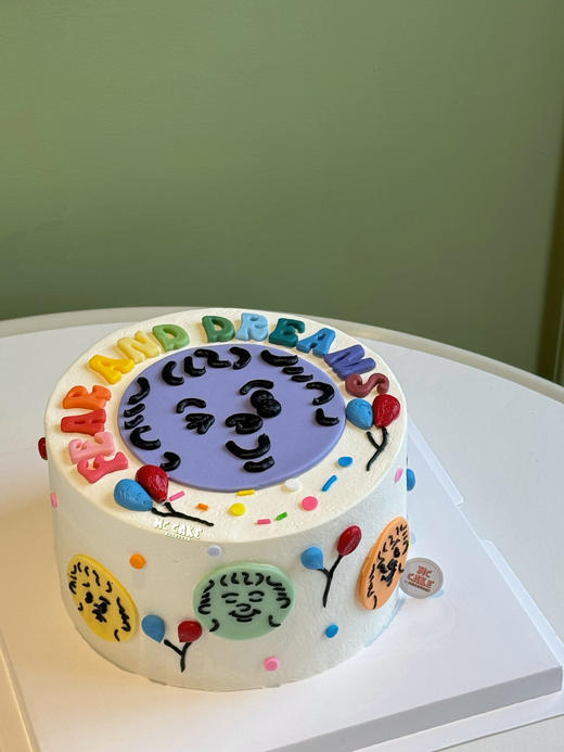 陈奕迅fearanddreams表情包蛋糕 商品图1