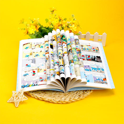 蓝精灵漫画经典珍藏版大礼盒（全18册） 商品图2