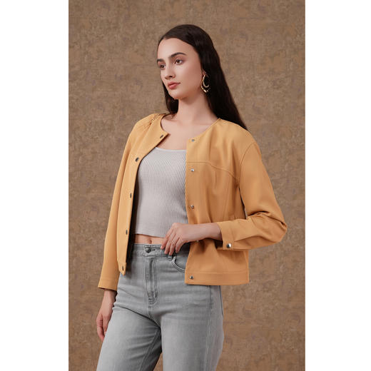 乔万尼新品休闲舒适短款外套ED1B900 商品图1