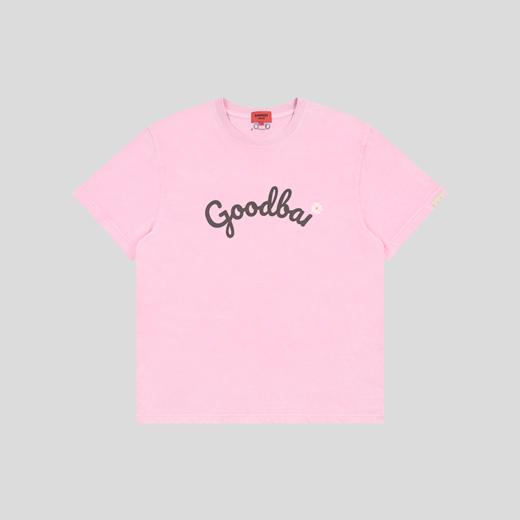 GOODBAI GOODEES 四叶草印花logo做旧水洗oversizeT恤 商品图2