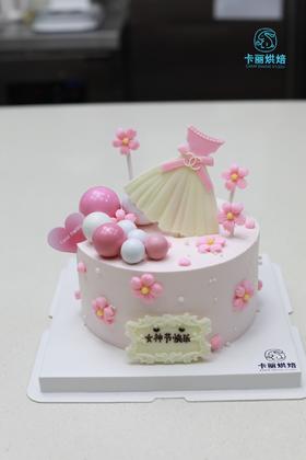 裙摆女神蛋糕