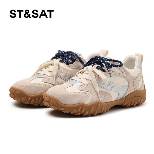 星期六美拉德风厚底运动阿甘鞋SSD1112S4K 商品图8