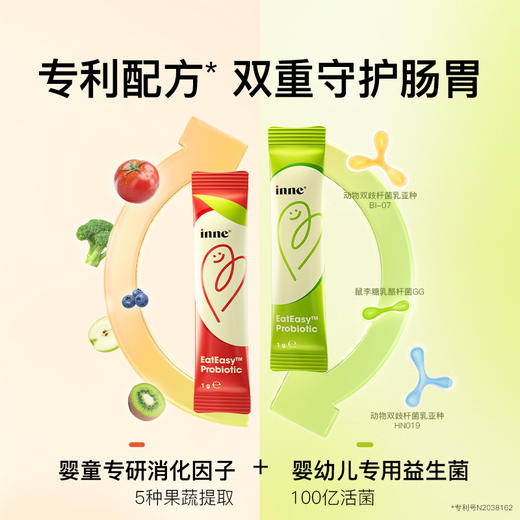 【H】inne消消果婴幼儿消化益生菌儿童助消化宝宝调理肠胃 商品图2