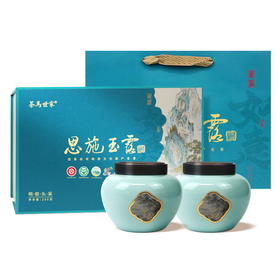 【2026年新茶现货】茶马世家丨恩施玉露 绿茶 明前头采特级 老树春茶春韵礼盒200g（100g*2罐）非遗技艺 湖北恩施绿茶