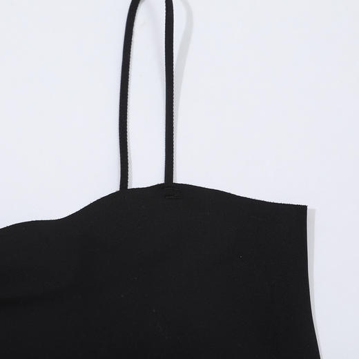 谜底吊带上衣女2025夏新品百搭日常高弹紧身运动短内搭252MN0696 商品图1