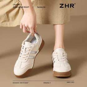 ZHR则则复古透气舒适德训鞋2025春季新款女休闲轻便校园风运动鞋