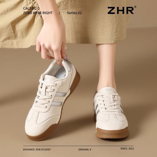 ZHR则则复古透气舒适德训鞋2025春季新款女休闲轻便校园风运动鞋 商品图0