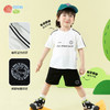 贝贝怡25夏季新款男童户外运动风凉感短袖T恤冰感宽松透气短裤休闲套装ZB2ET025 商品缩略图0
