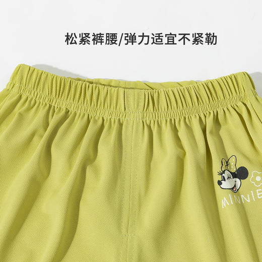 迪士尼【米妮凉感T恤防蚊裤套装】25春夏新款冰感透气短袖宽松休闲裤ZD2ET002 商品图11