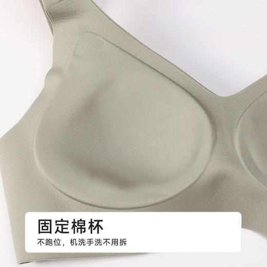 都市丽人VBRA内衣中厚泳布无钢圈文胸LBH62K 商品图6
