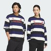 Adidas阿迪达斯CNY STRIPE SWEATSHIRT 蛇年情侣款法式毛圈布撞色运动宽松卫衣套头衫圆领卫衣JZ4200 商品缩略图4