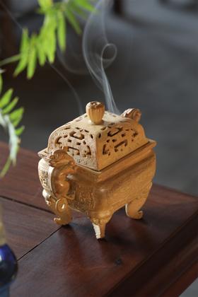 赤龙香炉°黄杨木