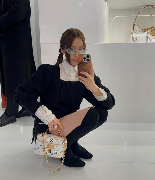 白三彩村上隆系列化妆包 商品图5