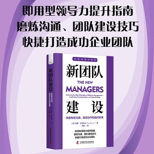 新团队建设：掌握有效沟通、团结协作和组织发展  职场领导力提升系列丛书 商品图0