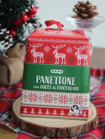 【低至一折捡漏！18.8到手3盒！】COOP鲜咯意大利进口百年品牌潘娜托尼蛋糕西式糕点巧克力威化饼干【exp：2025.4.10】 商品图4