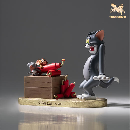 铜师傅 正版授权《猫和老鼠》Y款 限量手办 桌面铜摆件 工艺品 商品图1