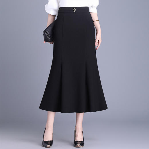 显瘦优雅气质鱼尾裙长款修身，包臀裙高腰半身裙KYL-99889-L 商品图0
