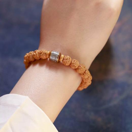 敦煌【如意自在金刚菩提手串】（敦煌/嘉峪关包装随机发货）小众木作菩提盘玩手串七夕礼物 商品图1