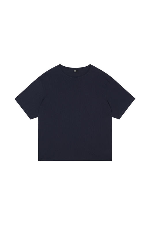 oneup散边圆领宽松云朵纱短袖 商品图5