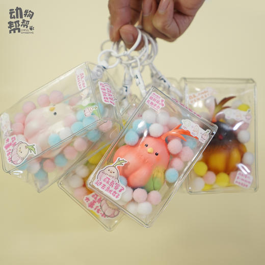 蒜鸟 小挂包 挂饰钥匙扣包配件  “算了”谐音梗周边 ★动物帮帮农场   官方正品【48小时发货】 商品图1