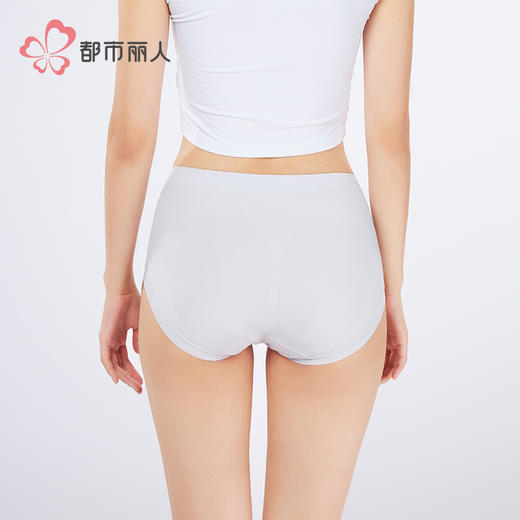 都市丽人一体无缝一体美臀系列裸氨锦纶平角裤LKH5I9 商品图3