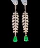 1.85ct刻面祖母绿耳坠 商品缩略图1