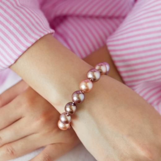 菜菜家紫珠手链|显白有气质，怎么搭都高级，珍珠手链 商品图1