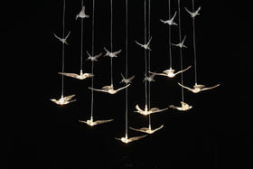 10头双层飞鸟灯串（运费自理）