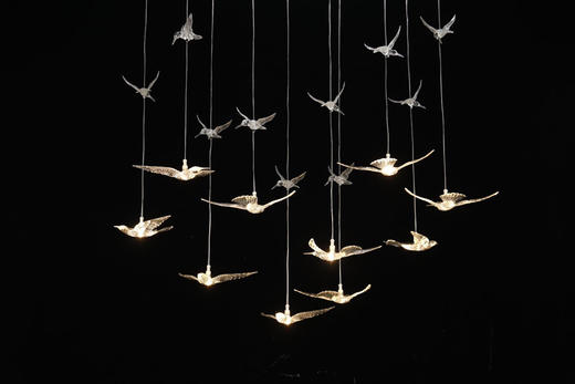 10头双层飞鸟灯串（运费自理） 商品图0