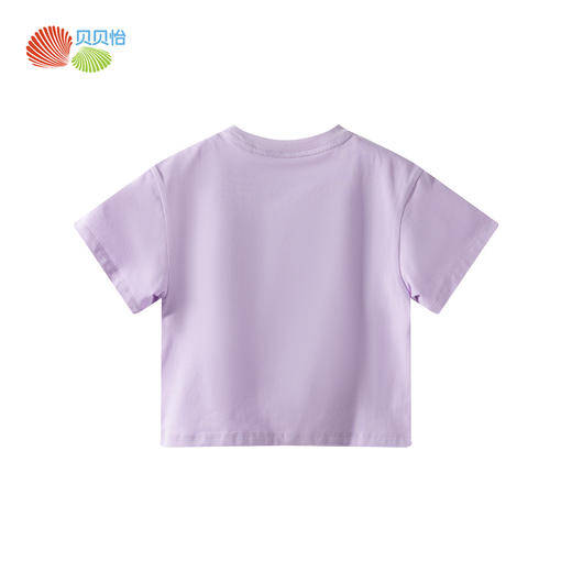 【亮片小熊凉感套装】2025夏季新款女童冰感短袖T恤宽松短裤套装 商品图8