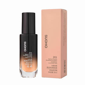 【TOPC-SUOHO光感无瑕焕活亮泽粉底液（混油皮适用）】天然美肌 轻装上阵