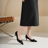 Westory2025年春季猫跟尖头通勤简约百搭浅口单鞋S25AE58541 商品缩略图4