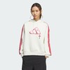 Adidas阿迪达斯CNY HOODED SWEATSHIRT 蛇年双面针织运动休闲连帽卫衣套头衫连帽卫衣JZ1638 商品缩略图0
