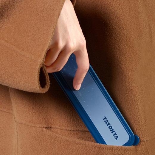 【6F】多样屋可折叠筷子便携式餐具旅行筷子盒合金套装筷子勺子套装上班族学生餐具一人食家用外带筷子单人装 浩天安心便携勺筷二件套 商品图3